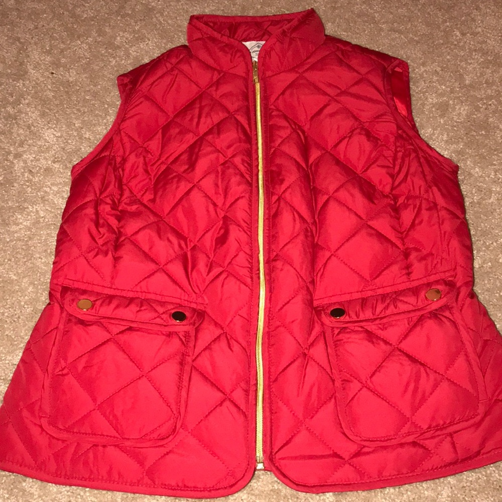 Red vest